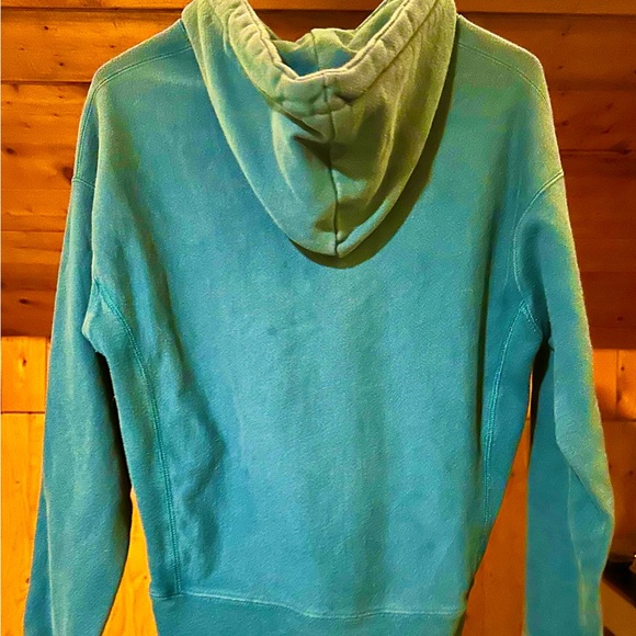 WOMANS SIZE SMALL CHAMPION HOODIE COLOR FRESH TEAL - Picture 2 of 4